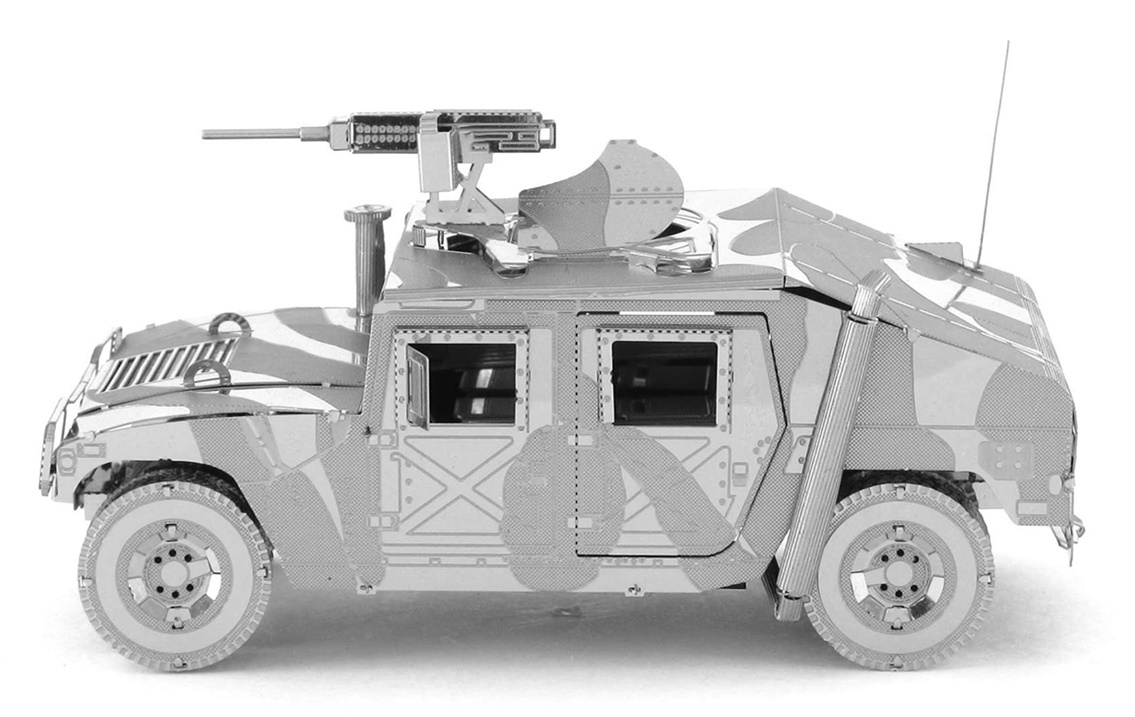 Metal Earth ICONX: Humvee - Model Kit image