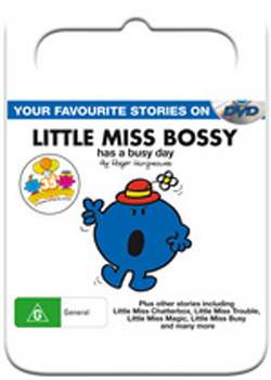Mr Men & Little Miss - Little Miss Bossy Has Busy Day on DVD image