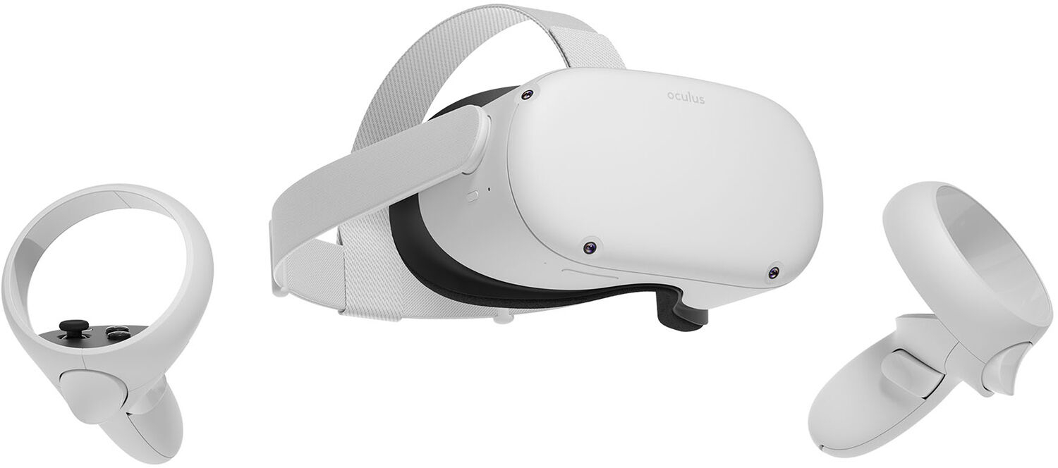 Oculus Quest 2 64GB Advanced All-in-one VR Gaming Headset White image