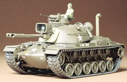 Tamiya U.S. M48A3 Patton Tank 1/35 Model Kit image