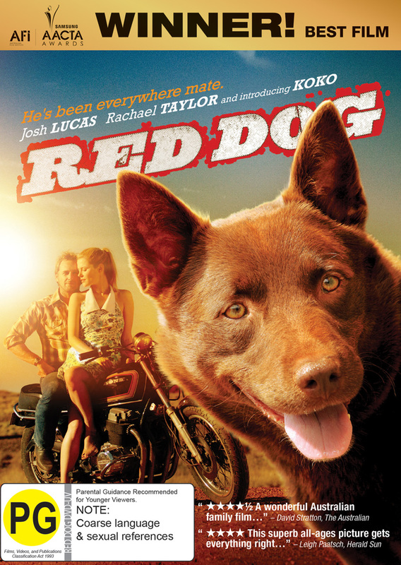 Red Dog DVD Buy Now at Mighty Ape NZ