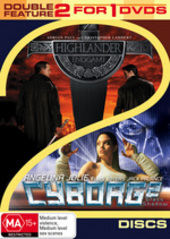 Highlander - Endgame / Cyborg 2 - Double Feature (2 Disc Set) on DVD Highlander - Endgame / Cyborg 2 - Double Feature (2 Disc Set) on DVD