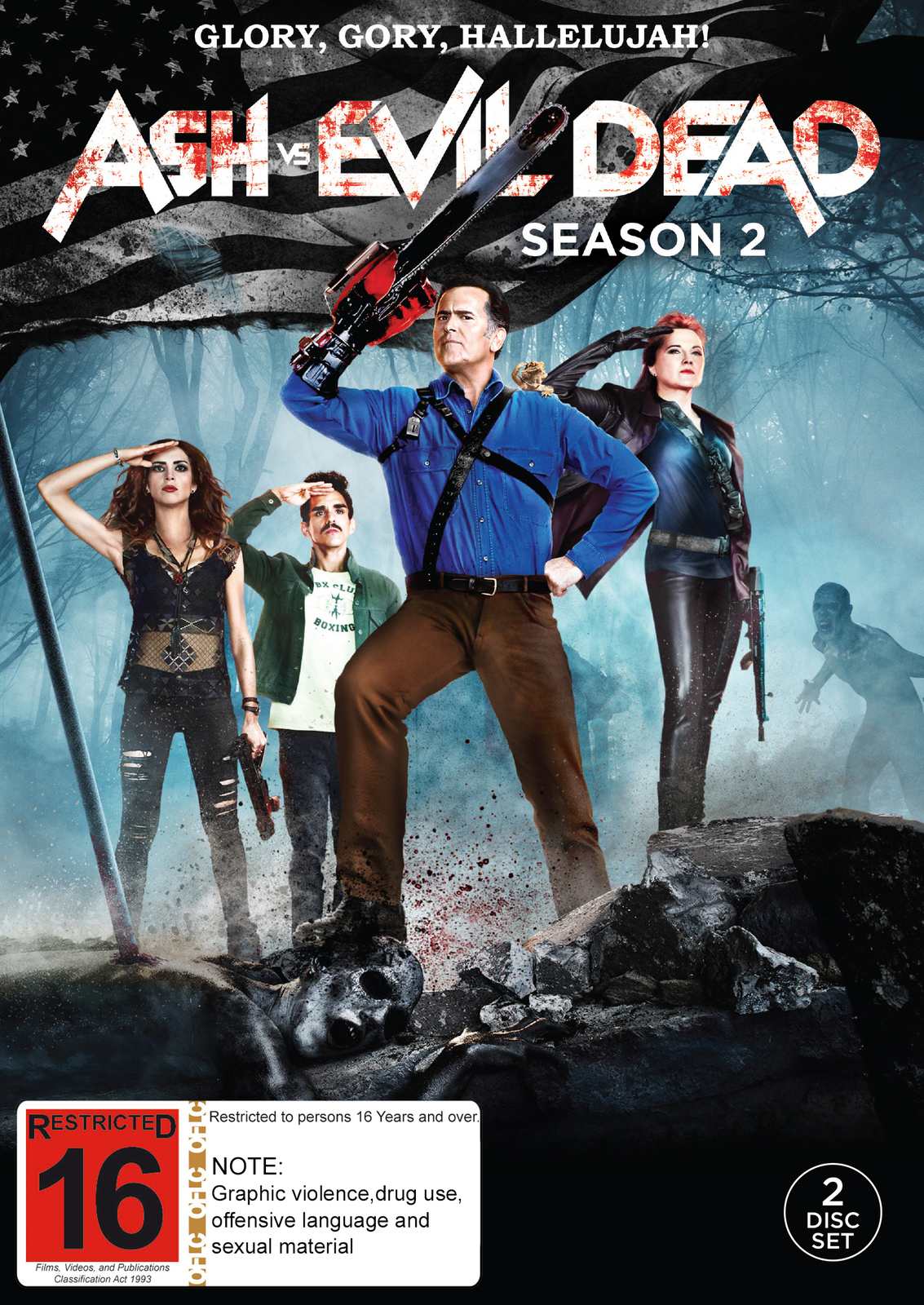 Ash V Evil Dead - Season 2 on DVD image