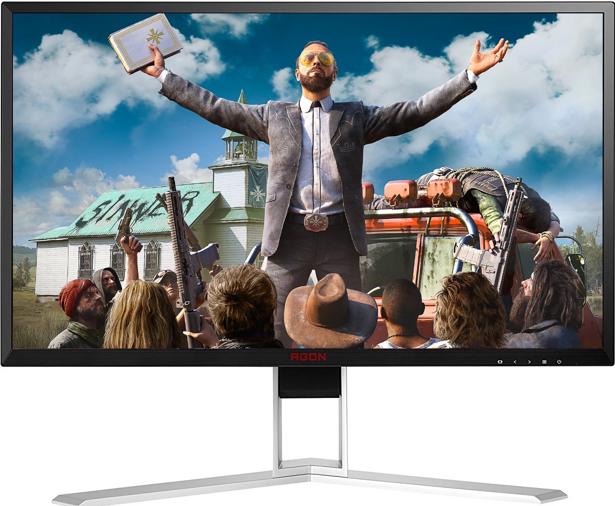 27" AOC Agon UHD 60hz 4ms G-Sync Gaming Monitor image