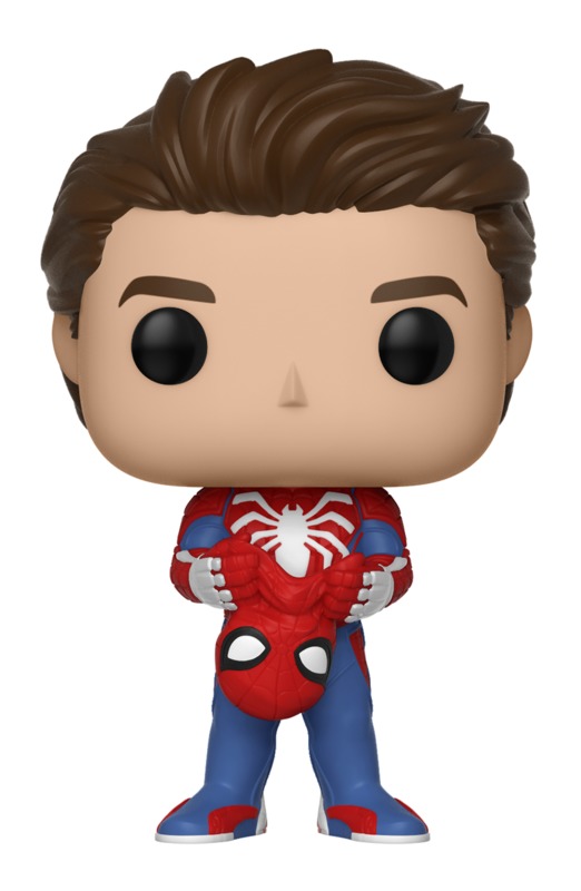 spider man unmasked pop vinyl