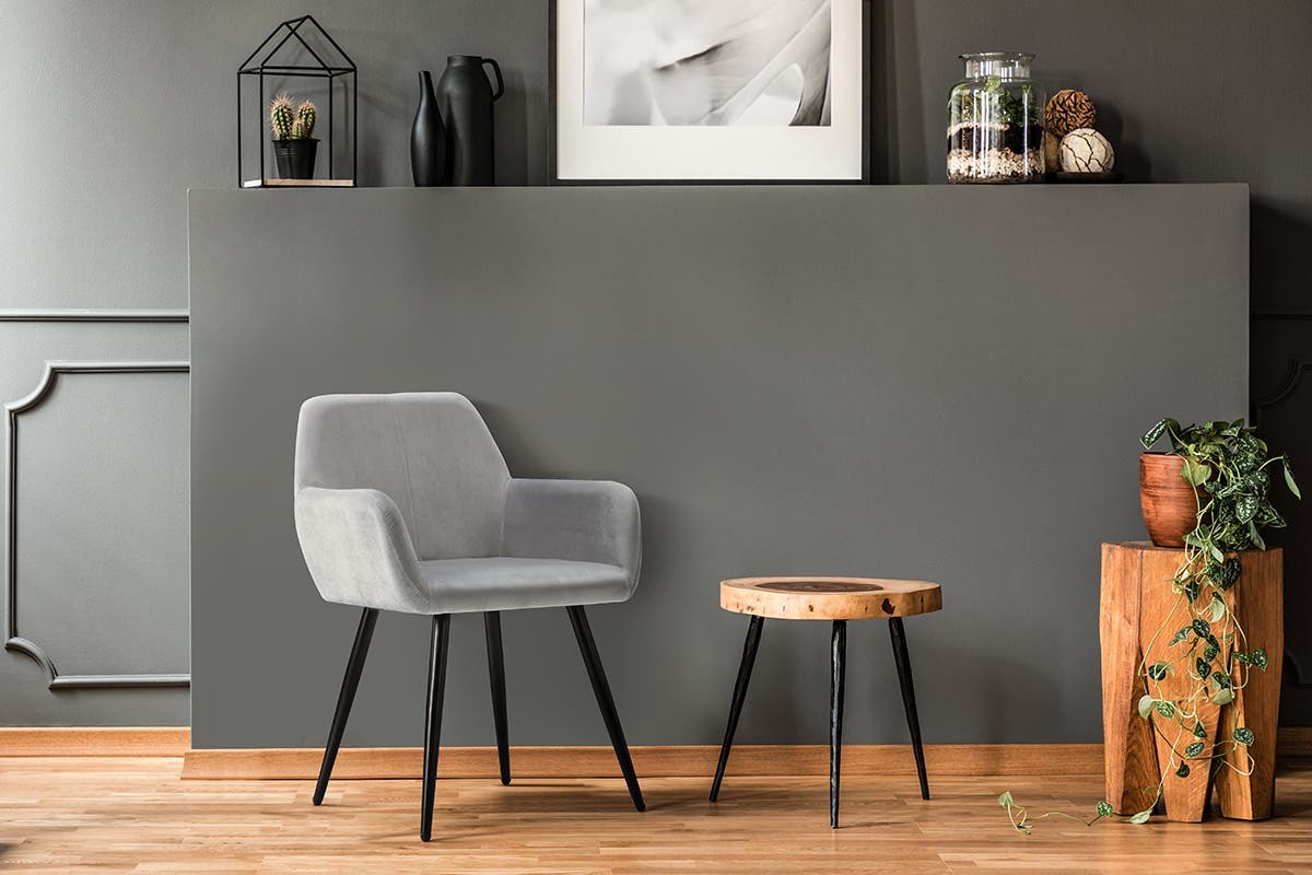 Buy Ovela Paige Velvet Dining Chairs Light Grey (Set of 2) at Mighty