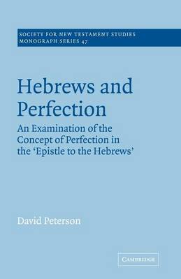 Hebrews and Perfection by David Peterson