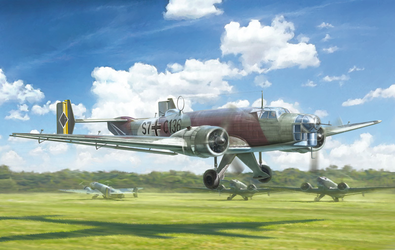 Italeri 1/72 JU-86 E-1/E-2 - Model Kit image