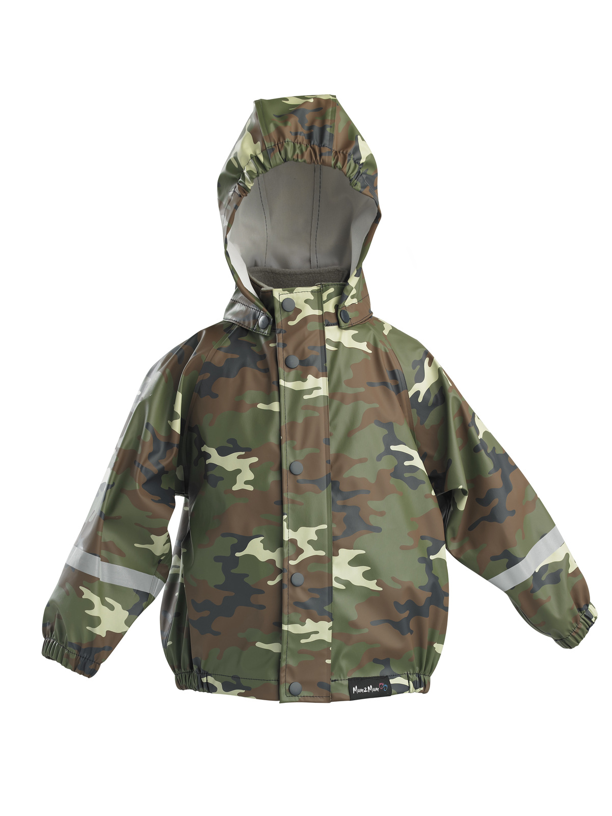 Mum 2 mum: Rain Jacket - Camo Green (12 Months) image