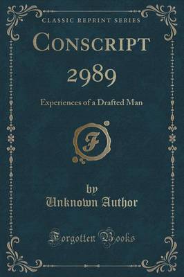 Conscript 2989 by Unknown Author