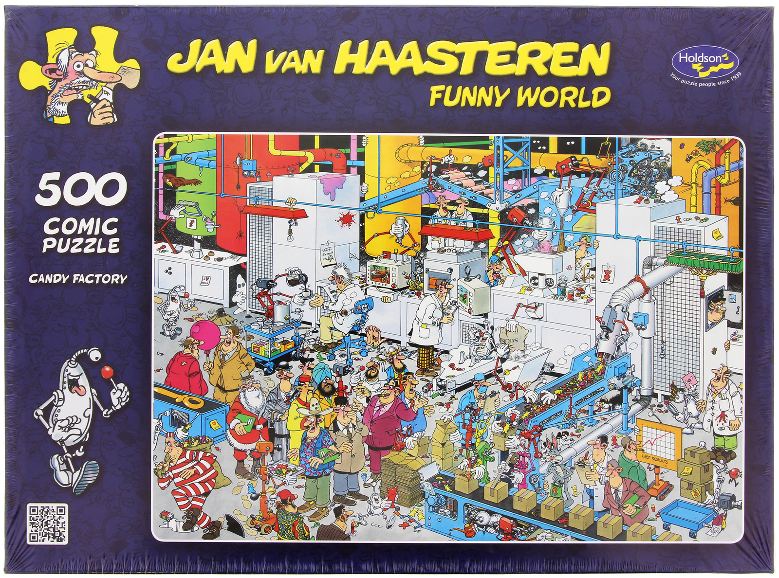 Van Haasteren: 500pc Candy Factory Puzzle image