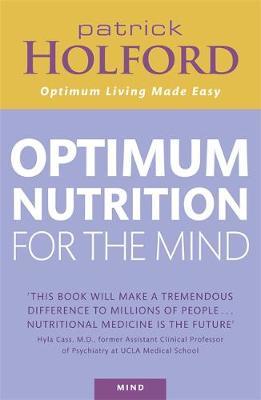 Patrick Holford's New Optimum Nutrition for the Mind by Patrick Holford image