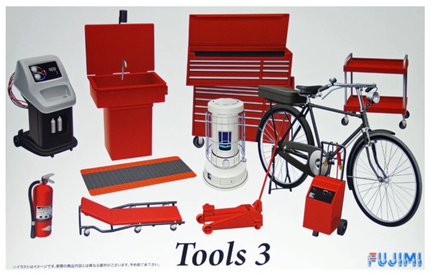 1/24 Garage &amp; Tools - #3 - Model Kit | at Mighty Ape NZ