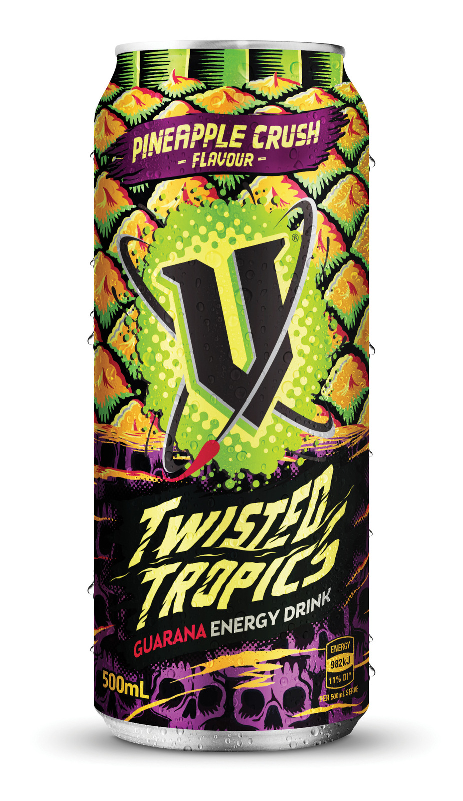 V Twisted Tropics 500ml (12 pack) image