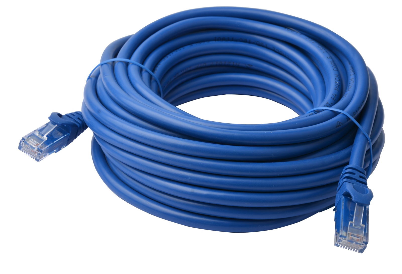 8ware: Cat 6a UTP Ethernet Cable Snagless - 10m (Blue) image