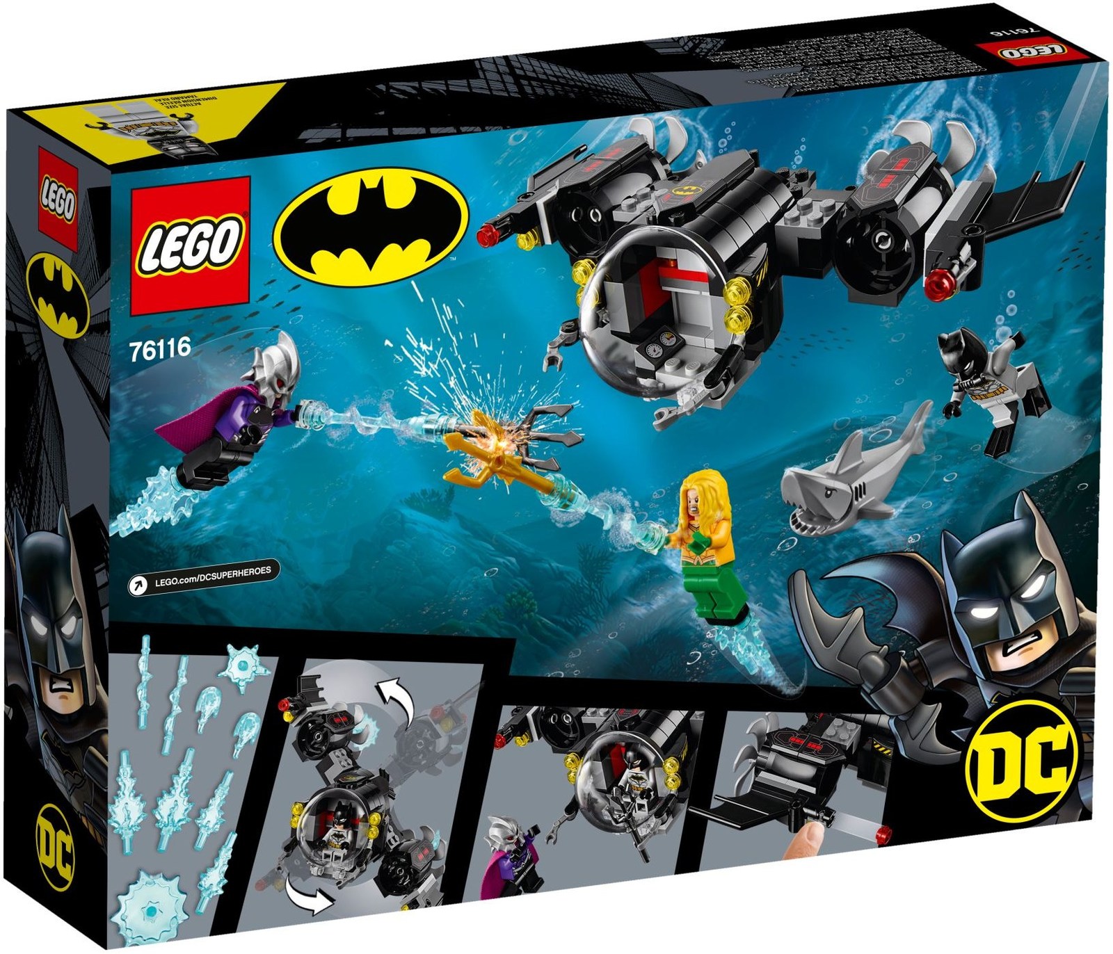 LEGO Super Heroes - Batman Batsub and the Underwater Clash (76116) image