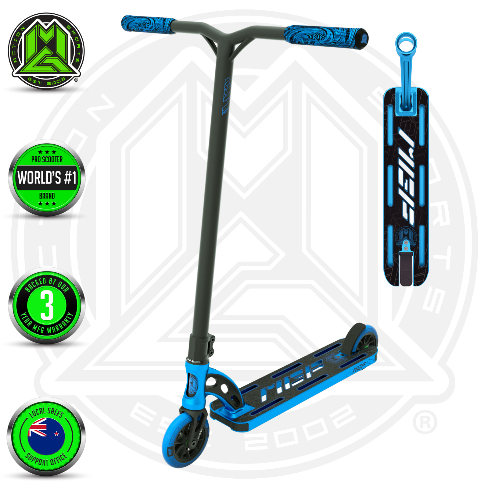 MADD Gear: VX9 Team Scooter - Blue image