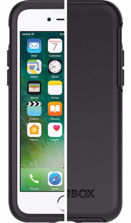 OtterBox Symmetry Case for iPhone 7/8 - Black image