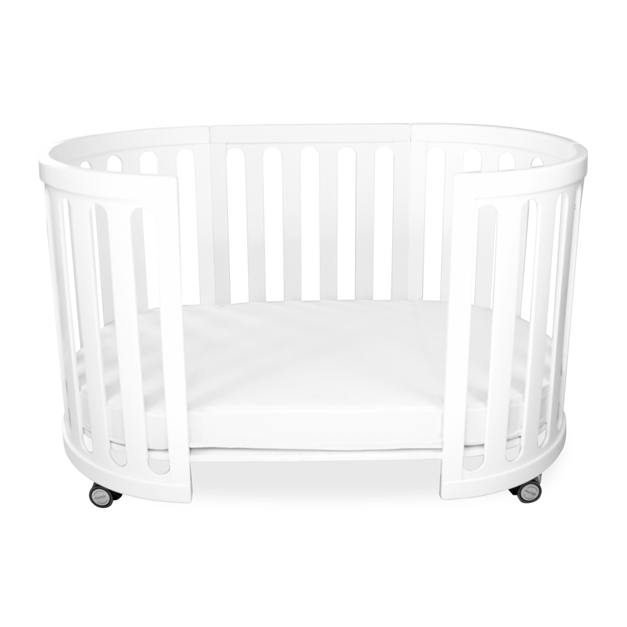 Kaylula Sova 4 in 1 Cot Bed (White) image