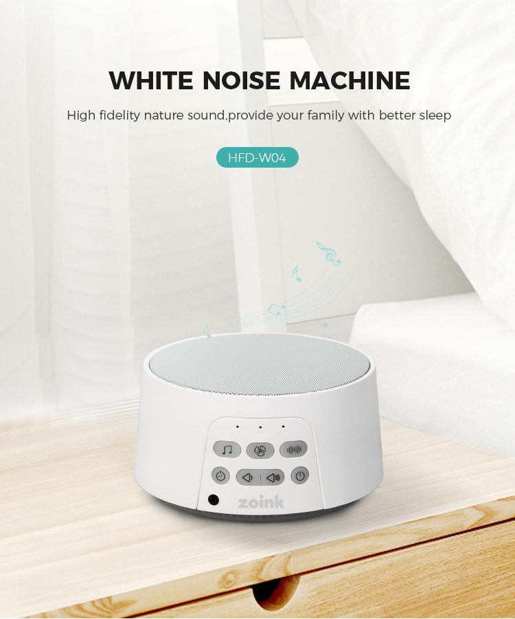 Natural Sound White Noise Machine - White image