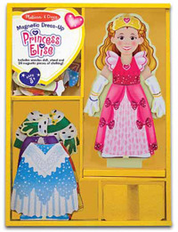 Melissa & Doug: Princess Elise Magnetic Wooden Dress-Up image