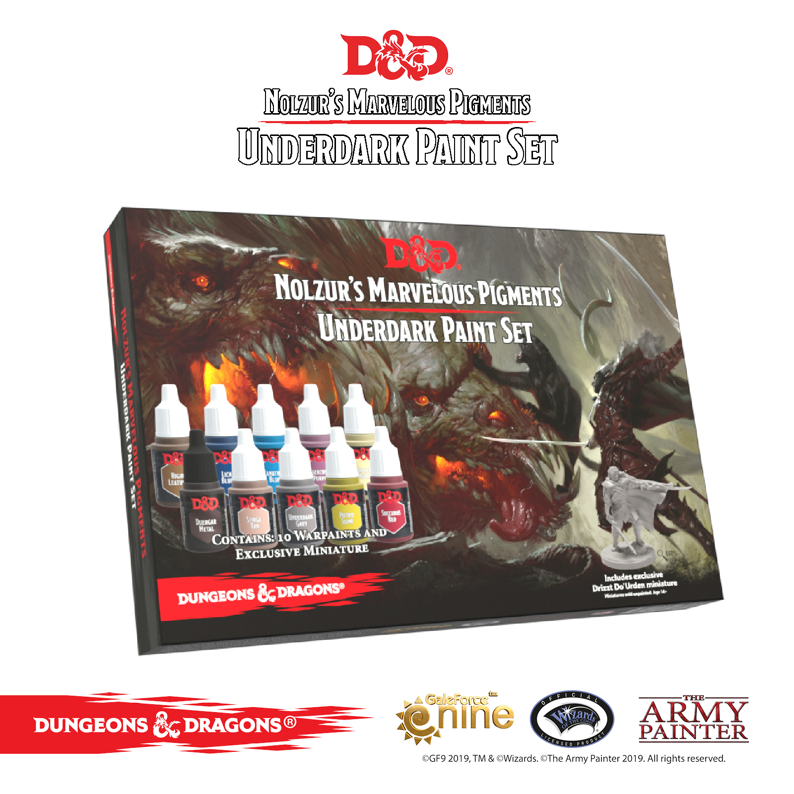 Army Painter D&D Underdark - Paint Set