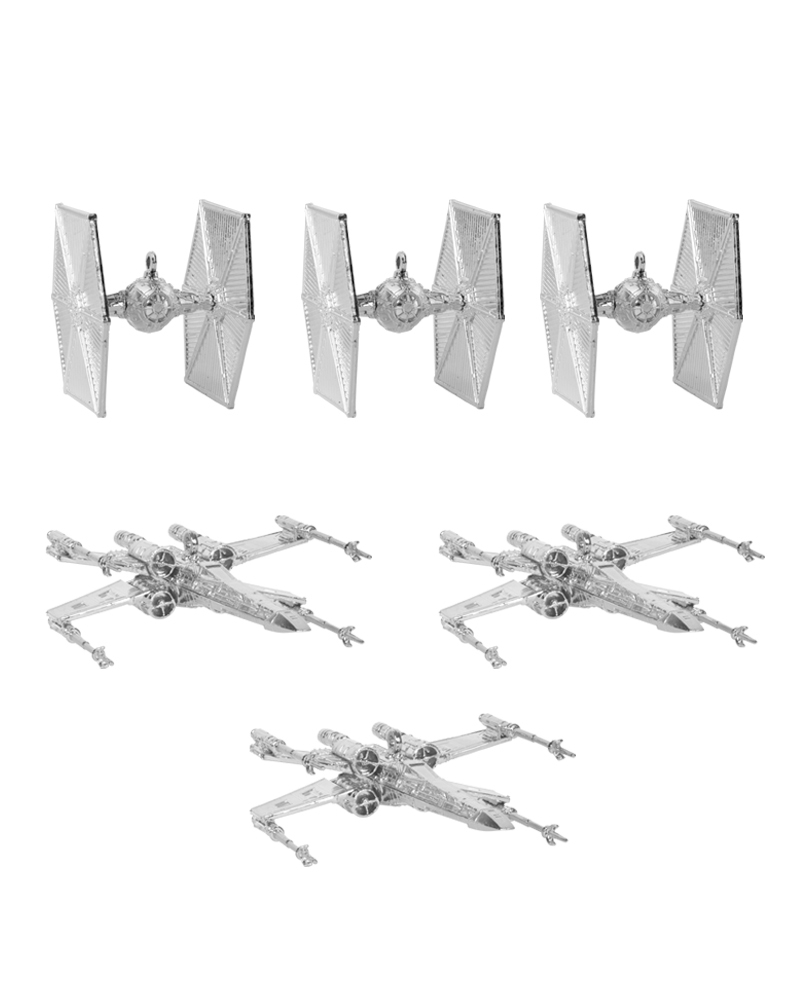 Star Wars: Christmas Tree Ornaments (Silver)