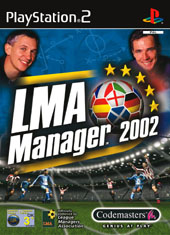 LMA Manager 2002 on PS2