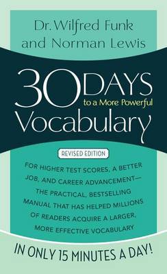 30 Days to a More Powerful Vocabulary by Norman Lewis image