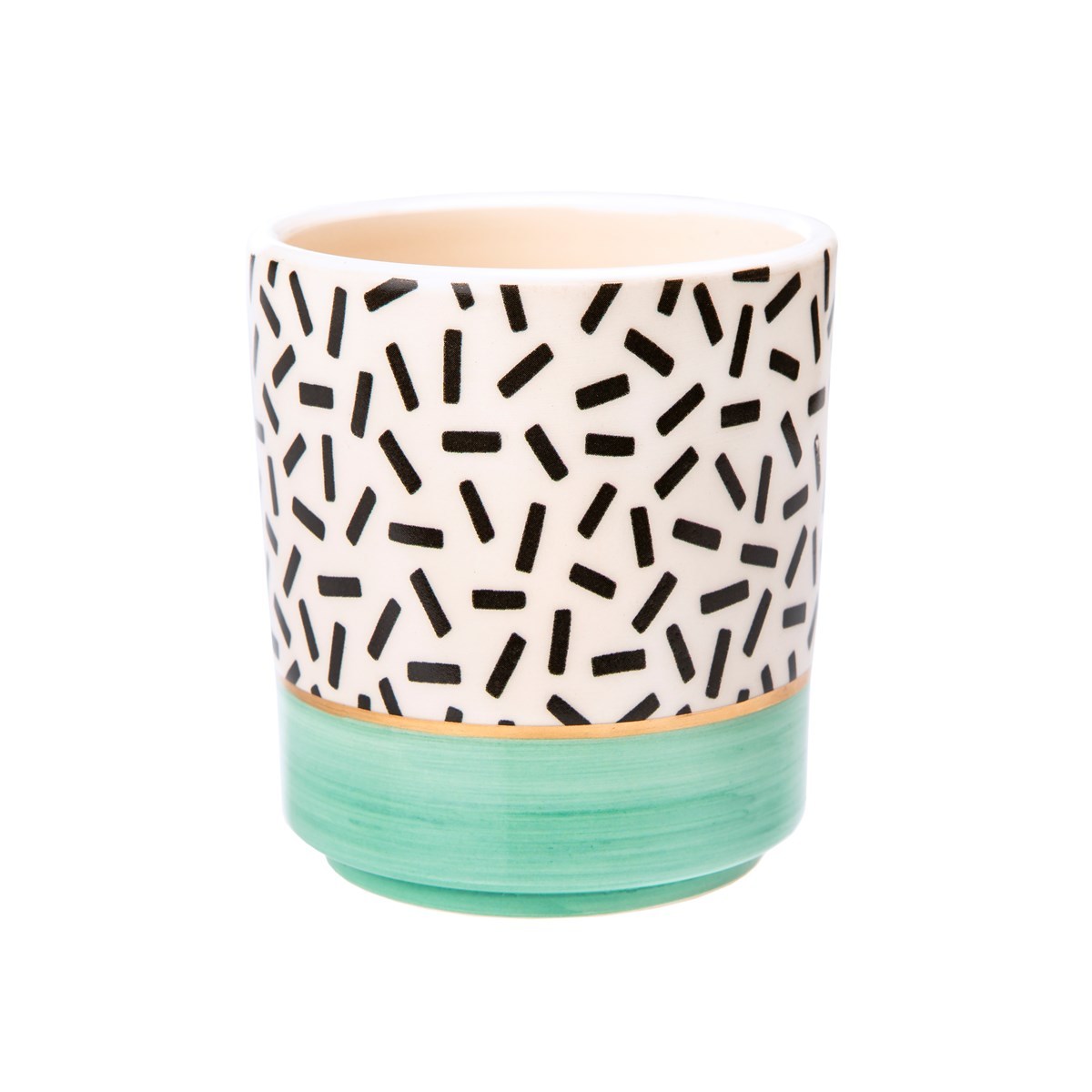 Memphis Modern Mini Pastel Planters (Set of 3) image