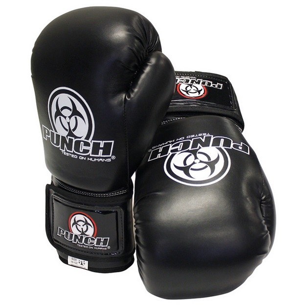 Punch: Urban Boxing Gloves - 12.oz (Black)