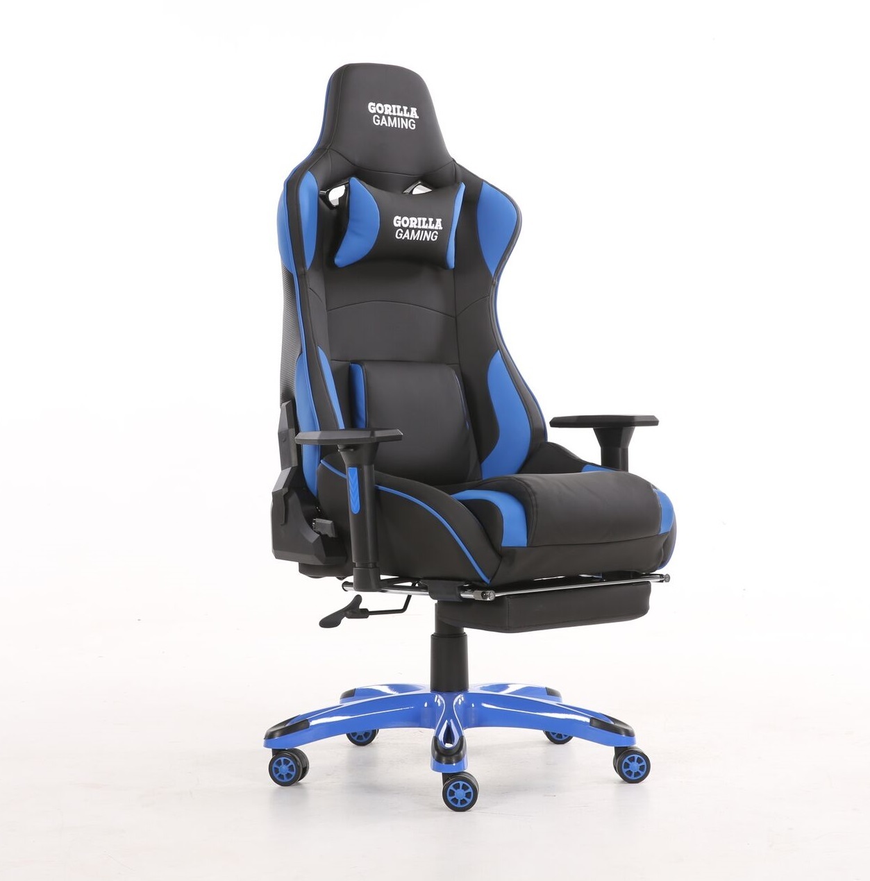 Gorilla Gaming Prime Ape Chair - Blue & Black image