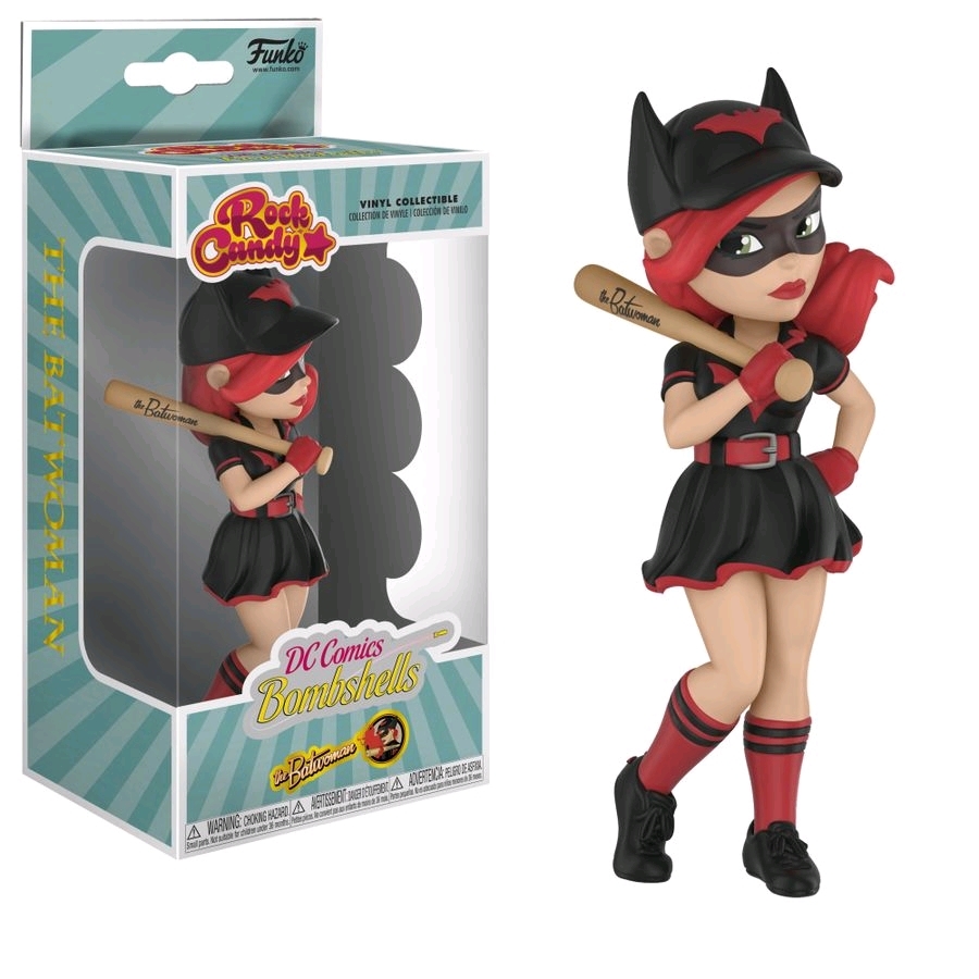 DC Bombshells - Batwoman Rock Candy Vinyl Figure image