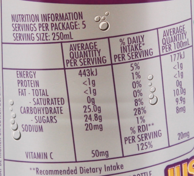 Just Juice Bubbles Tropical 1.25L (8 Pack) at Mighty Ape NZ