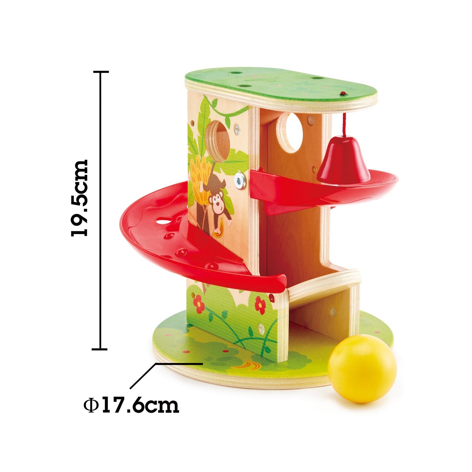 Hape: Jungle Press & Slide - Playset