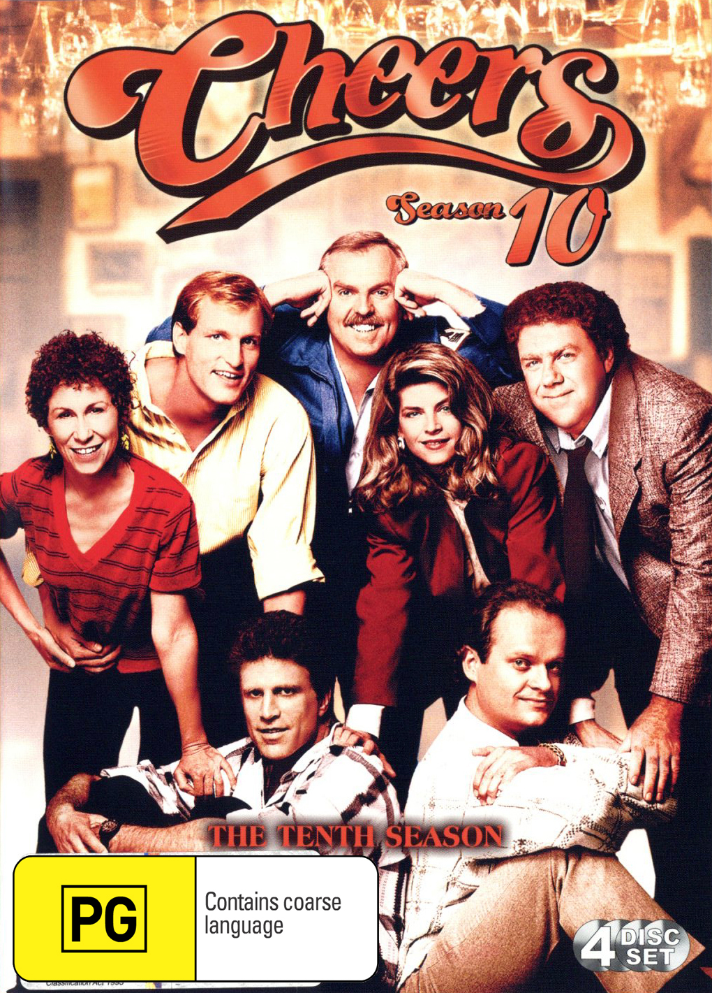 Cheers - Complete Season 10 (4 Disc Set) on DVD image