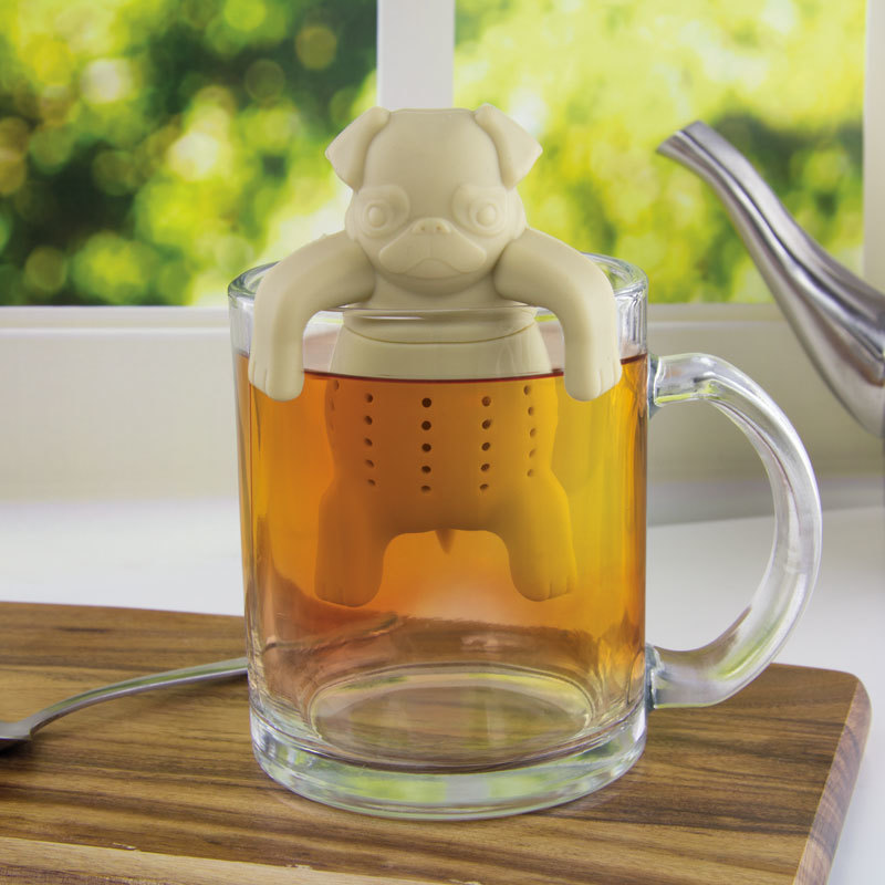 Pug In A Mug Silicone Tea Infuser