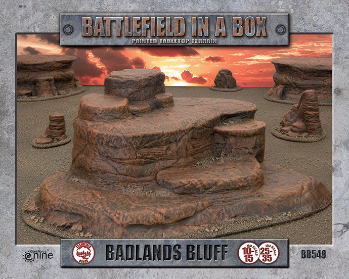 Battlefield in a Box - Badlands Bluff