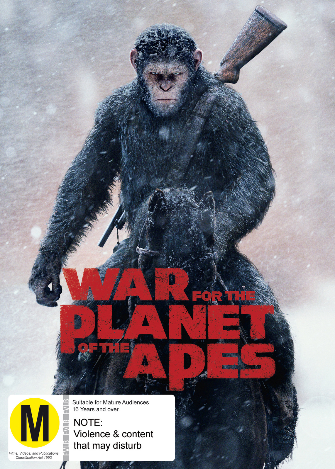 War for the Planet of the Apes on DVD image