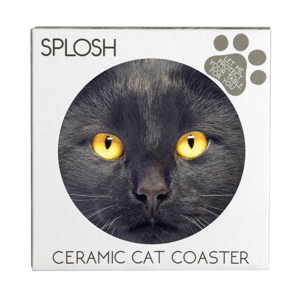 Splosh Kitty Ceramic Coaster - Max