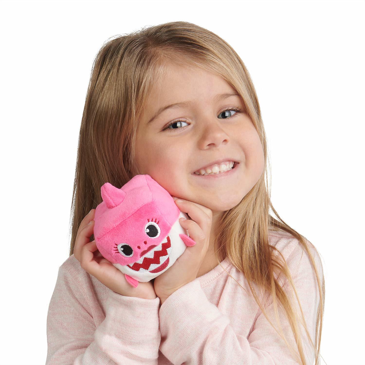 Baby Shark: 3" Sound Cube Plush - Mommy Shark image
