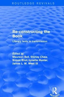Re-Constructing the Book by Maureen Bell image