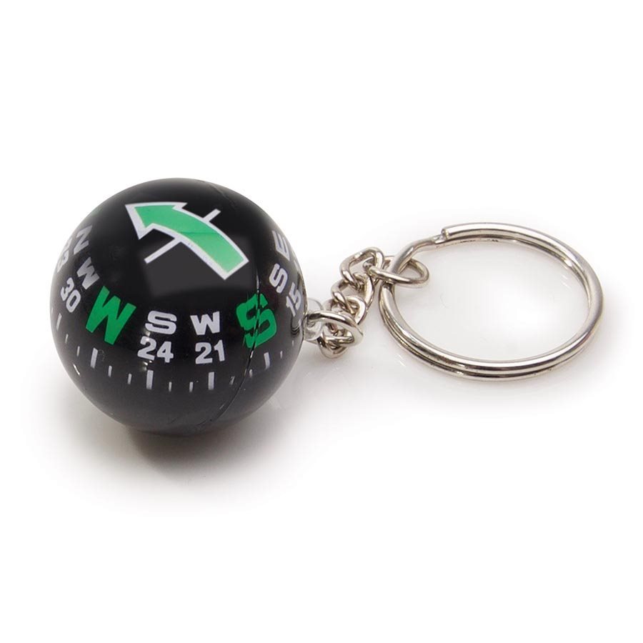 IS GIFT Ball Compass Keychain at Mighty Ape NZ