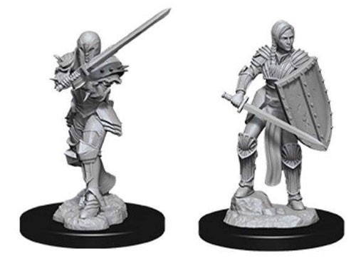 D&D Nolzur's Marvelous: Unpainted Miniatures - Female Human Fighter image