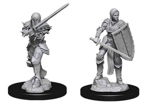 D&D Nolzur's Marvelous: Unpainted Miniatures - Female Human Fighter