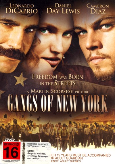 Gangs Of New York on DVD image