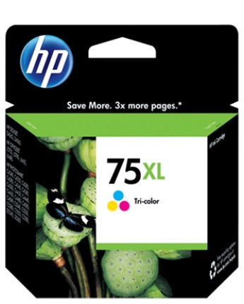 HP 75XL Inkjet Print Cartridge CB338WA (Tri Colour) image