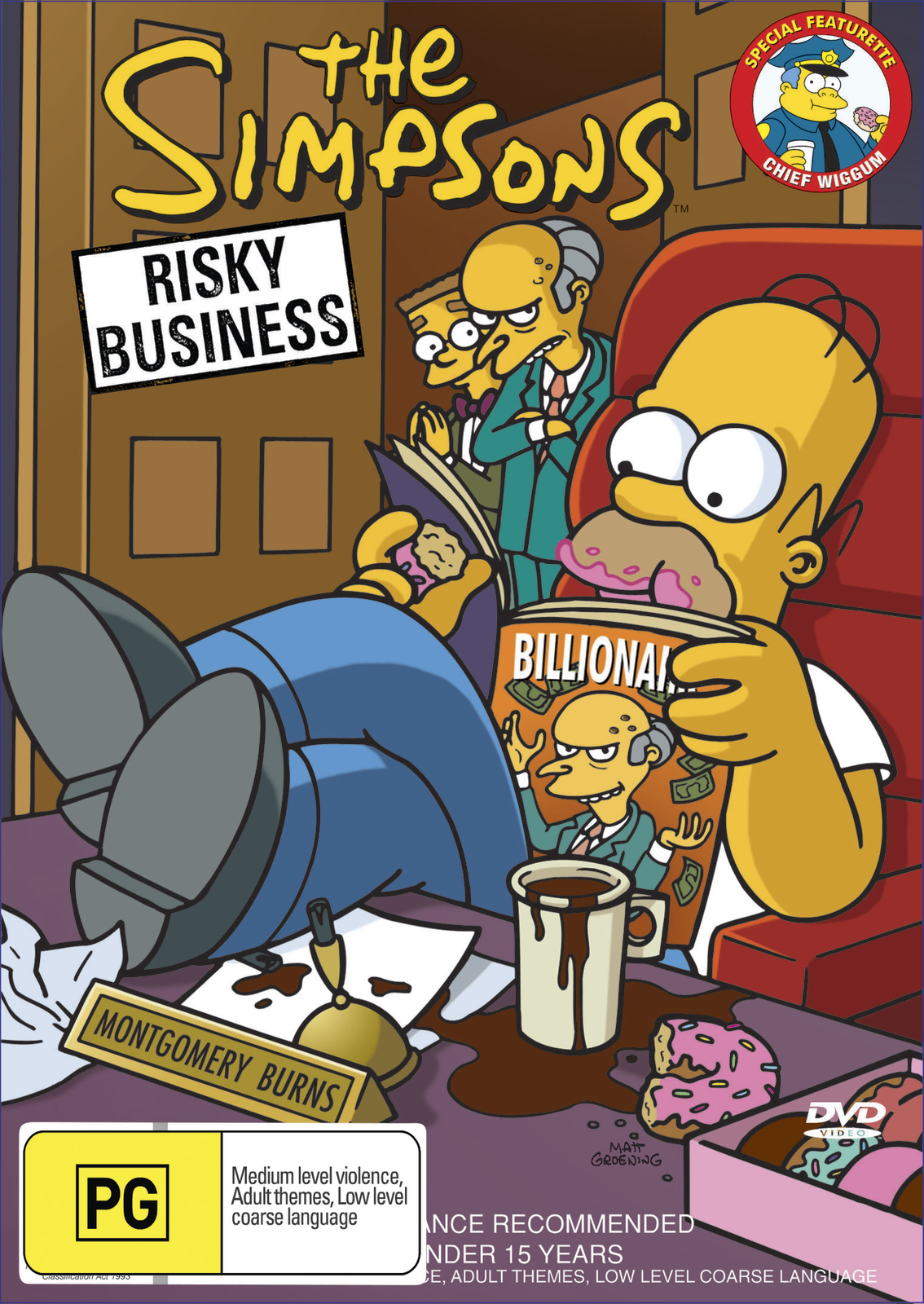 The Simpsons - Risky Business on DVD image