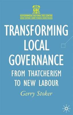 Transforming Local Governance by Gerry Stoker image