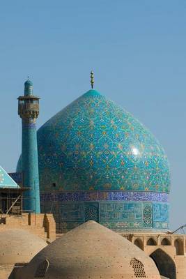 Blue Dome of Imam Mosque in Isfahan Iran Journal image